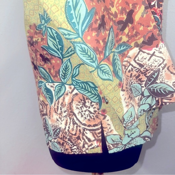 Women’s multicolor Gaudy Couture jean jacket sz XL - Picture 10 of 11